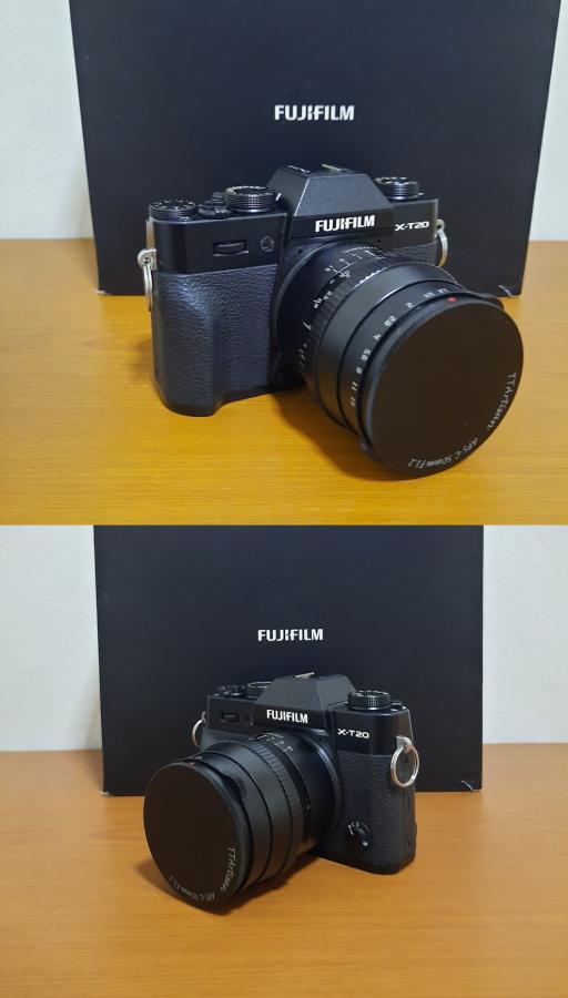 ขายครับ Fuji XT20+Lens ttartisan 50f1.2 ครบยกกล่องสภาพสวยๆครับผม 13900ครับ